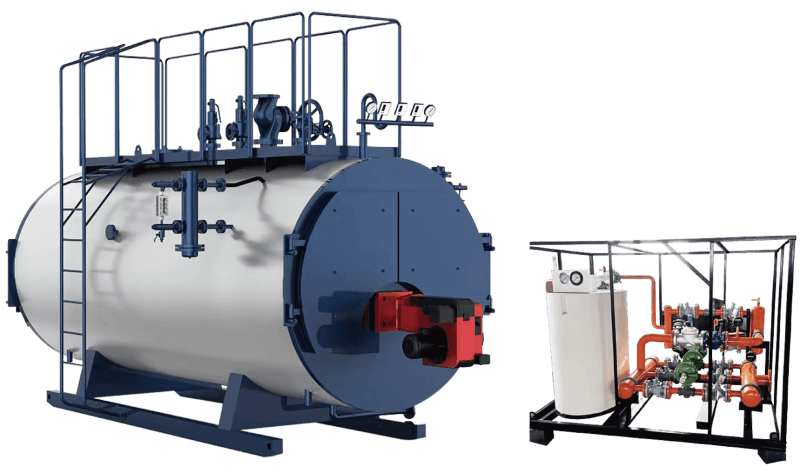 WNS- Series Dual Fuels (LPG & Diesel Oil) Fired Energy Saving Steam Boiler